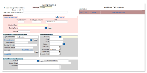 example 2 of adding a chemical