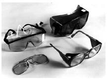 Picture of protective glasses