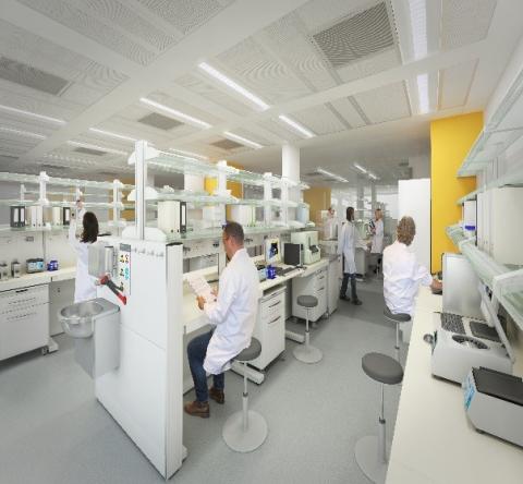 People in lab