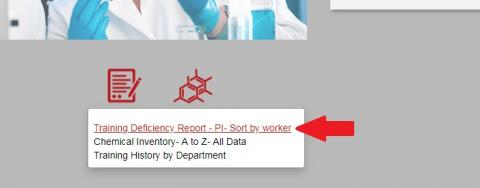 Training Deficiency Report